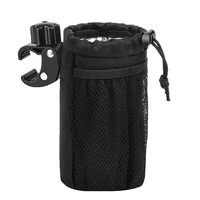 rotatable bicycle water bottle storage bag adjustable baby stroller hanging drink insulation kettle cup pouch bag for outdoor