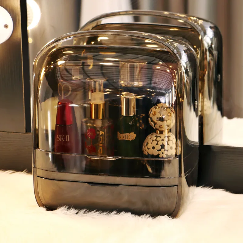 Коробка для хранения косметики ухода за кожей украшений чехол большой