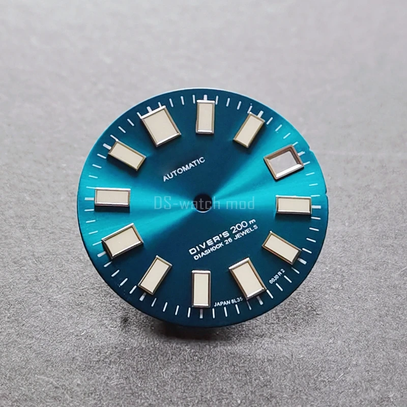 62mas циферблат mod sbdx019 механические часы для дайвинга аксессуары NH35 Skx007 / 009