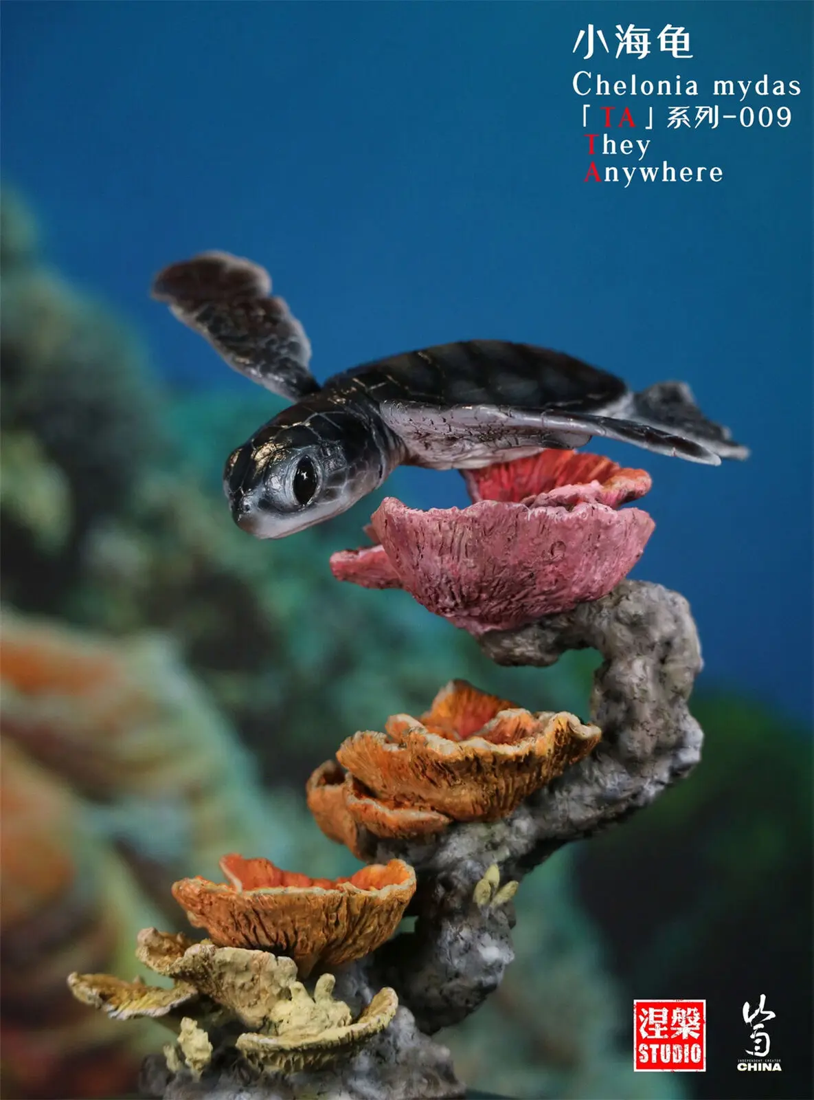 

Модель сцены Chelonia Mydas, серия TA, 009, коллекционная зеленая черепаха, собиратель животных cheloniaceae, украшение GK, обучающая игрушка для взрослых, подарок