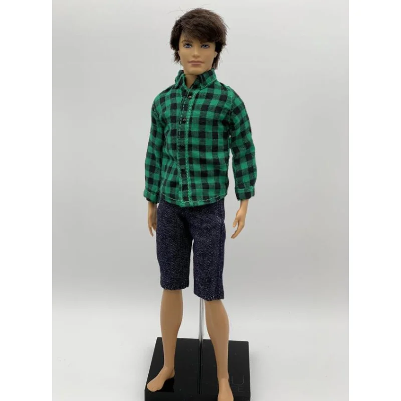 

Новый, хорошее качество Одежда для кукол футболка и брюки пальто костюмы для кукол kem BBA201201