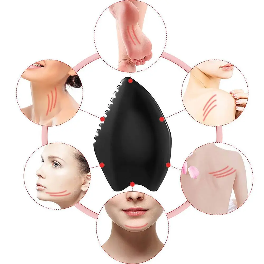 

New Face Lift Slimming Aura Stone Gua Sha Tool Massager Scraping BianStone