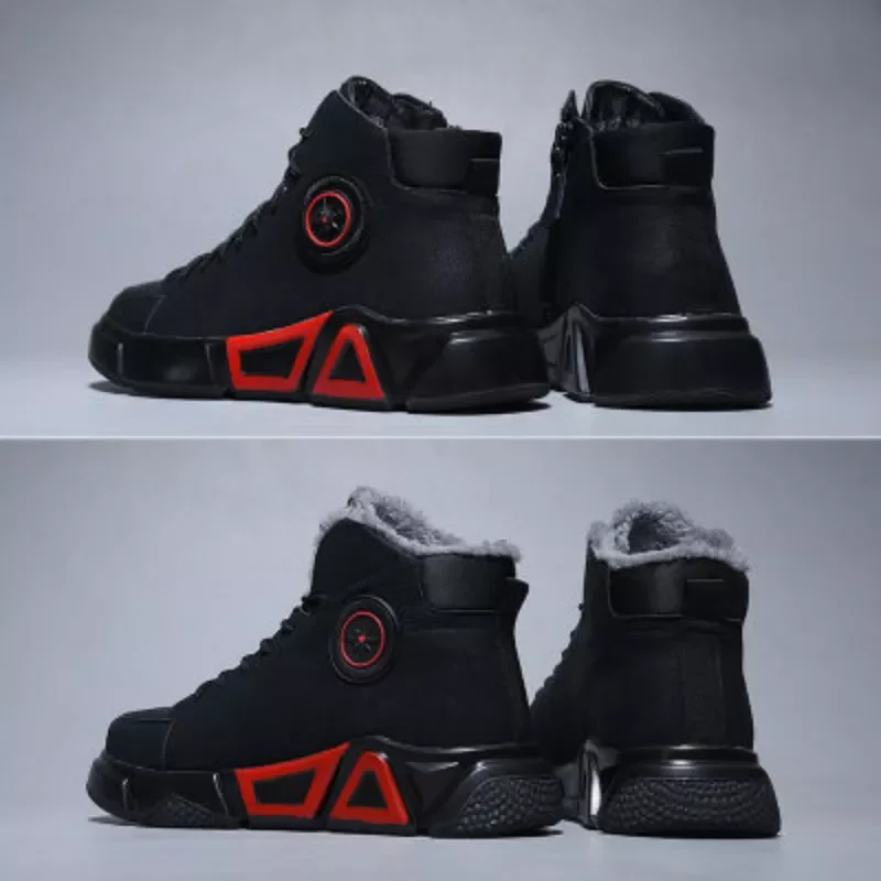 High Waterproof Steel Toe Cap Work Safety Shoes Winter Warm Snow Boots Men Shoes Unbreakable Sneakers enlarge