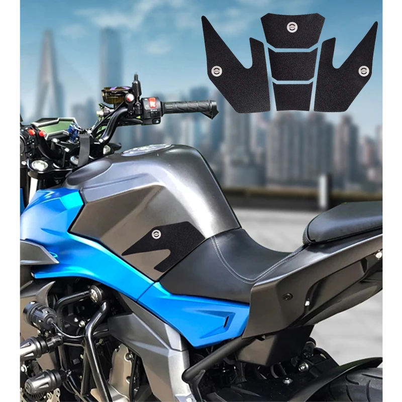 

Motorcycle accessories Fuel Tank Sticker Pad Protector Protection Ornamental Decal Gas Knee Grip Traction For CFMOTO Nk400 Nk650