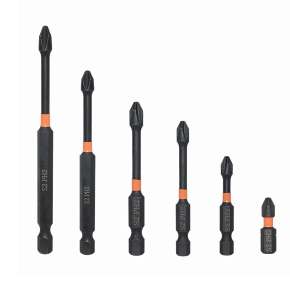 

S2 Alloy Steel Screw Driver Hand Drill Bit Impact Resistance Electric Screwdriver Bits Tips Hand Tools for Electrician Mechanic