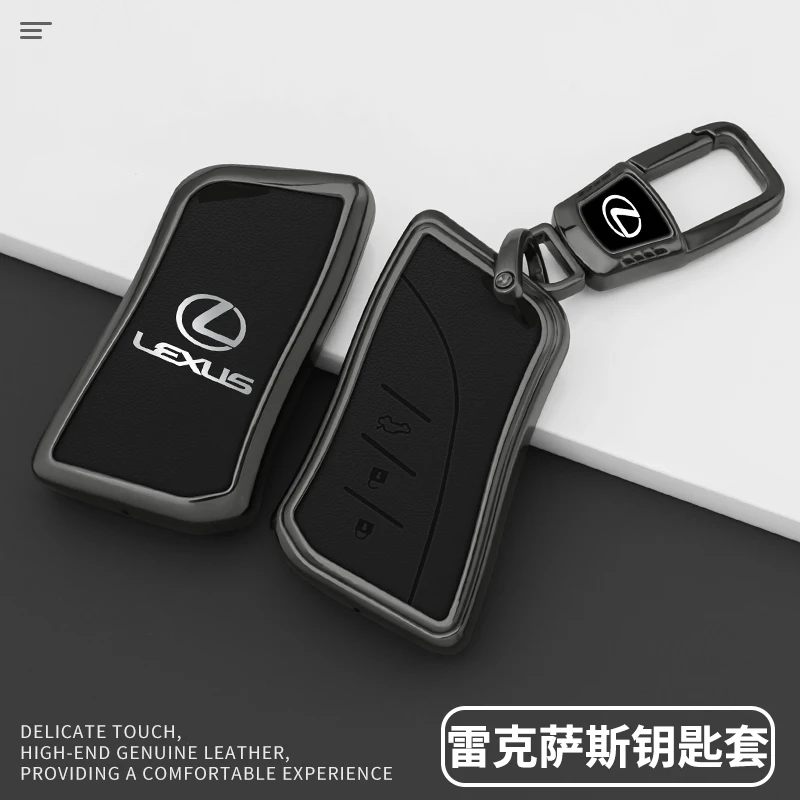 Фото Чехол для автомобильного ключа, защитный держатель, брелок для Lexus ES UX200 UX250H ES300H ES350 US200 US260H LX570, автомобильный брелок для ключей из США, аксессуары №3