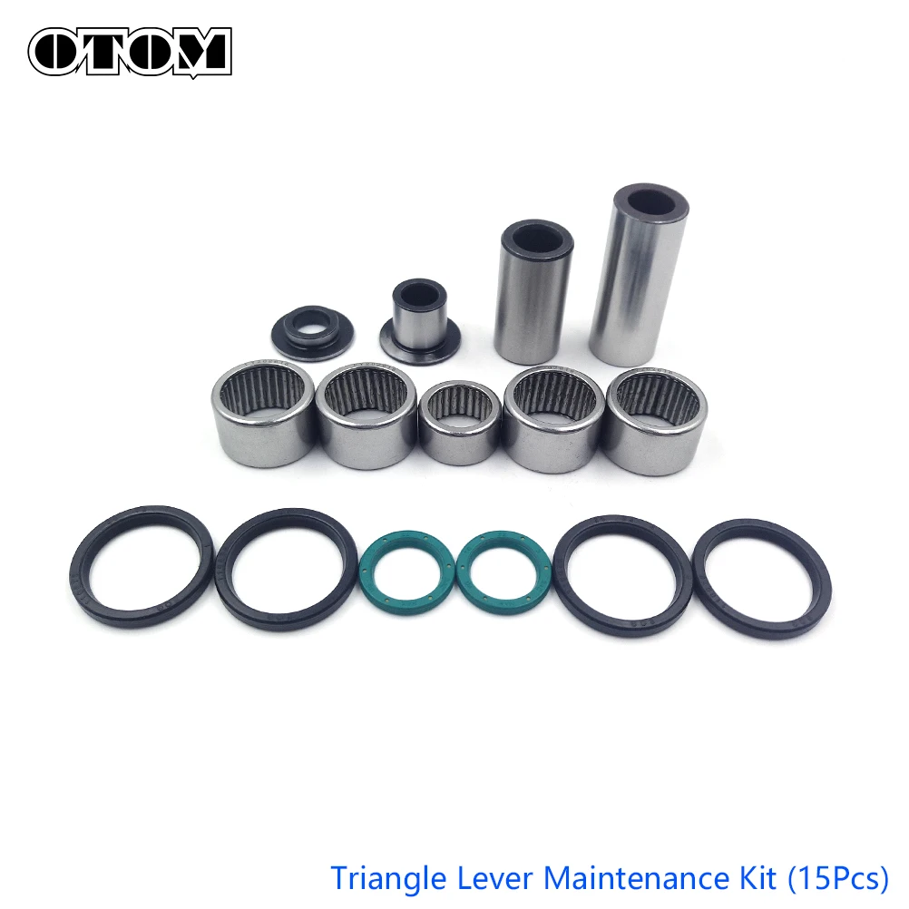 

OTOM треугольная Рычажная связь для мотоцикла, комплект для обслуживания, подшипник, масляная втулка для KAWASAKI KX250F KX450F KLX450R, мотоцикл