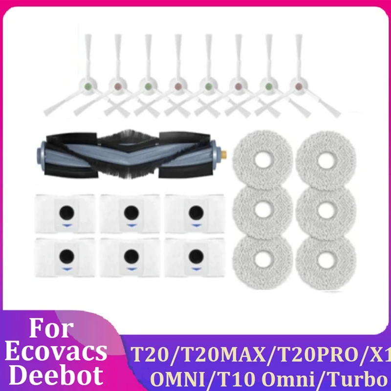 

Мешок для пыли Ecovacs Deebot T20/T20MAX/T20PRO/X1 OMNI/T10 Omni/Turbo, 21 шт.