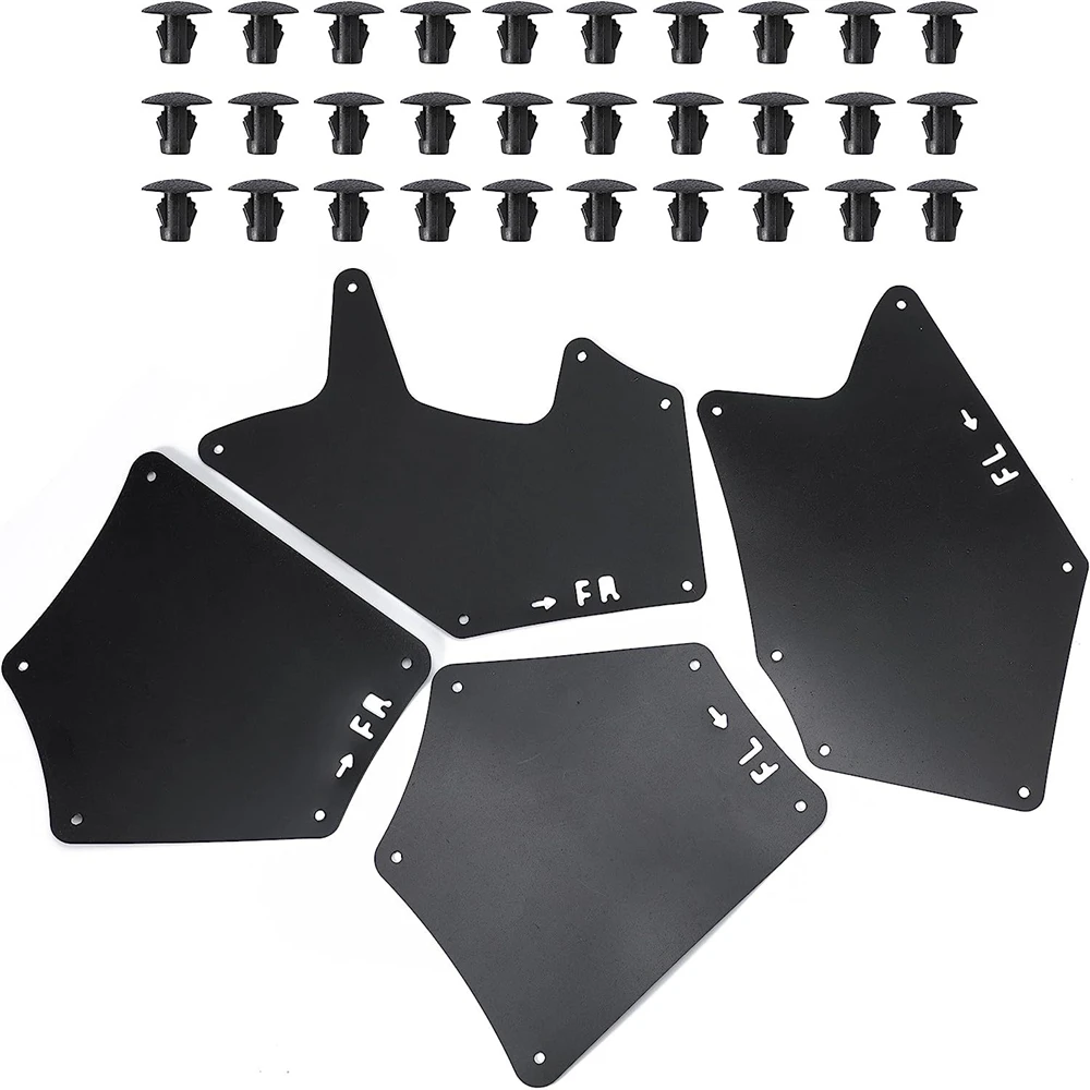 

Брызговик для крыла с зажимами для 2007-2020 Toyota Tundra Sequoia 537370C030 537360C030 5373737-0c030