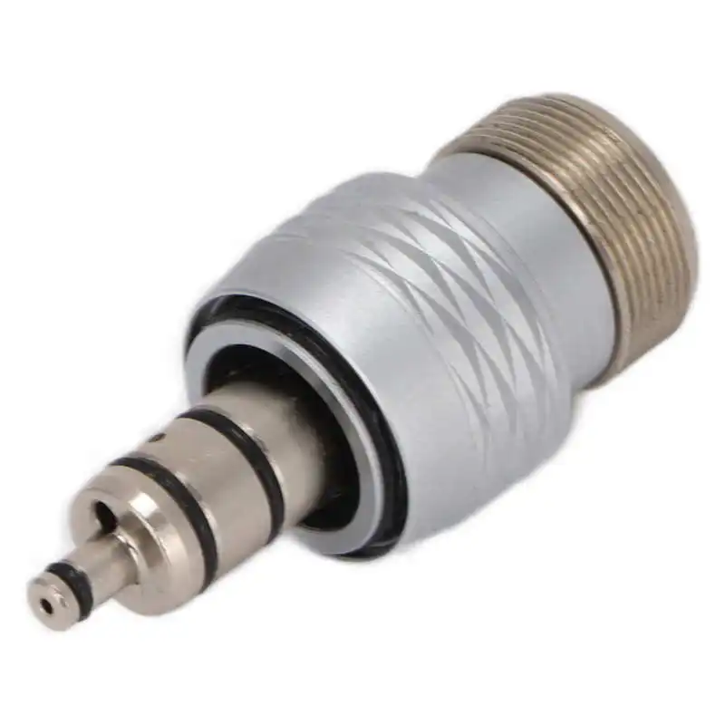 

Stainless Steel Dental Handpiece Adapter Durable Quickly Replace Dental Tubing Change Handpiece Adapter for Dental