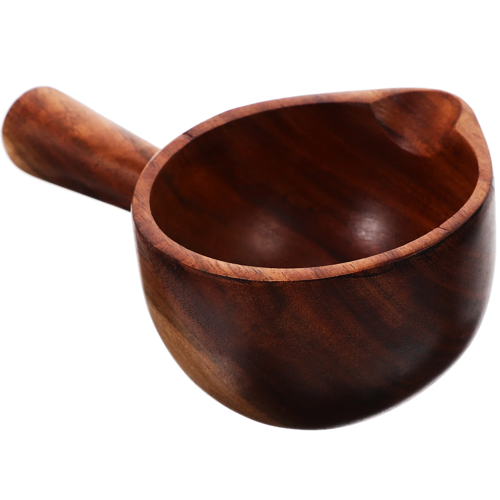 

Water Ladle Scoop Spoon Wooden Dipper Bath Cup Wood Kitchen Hair Rinse Soup Bailer Handle Washing Serving Wash Tea Japanese