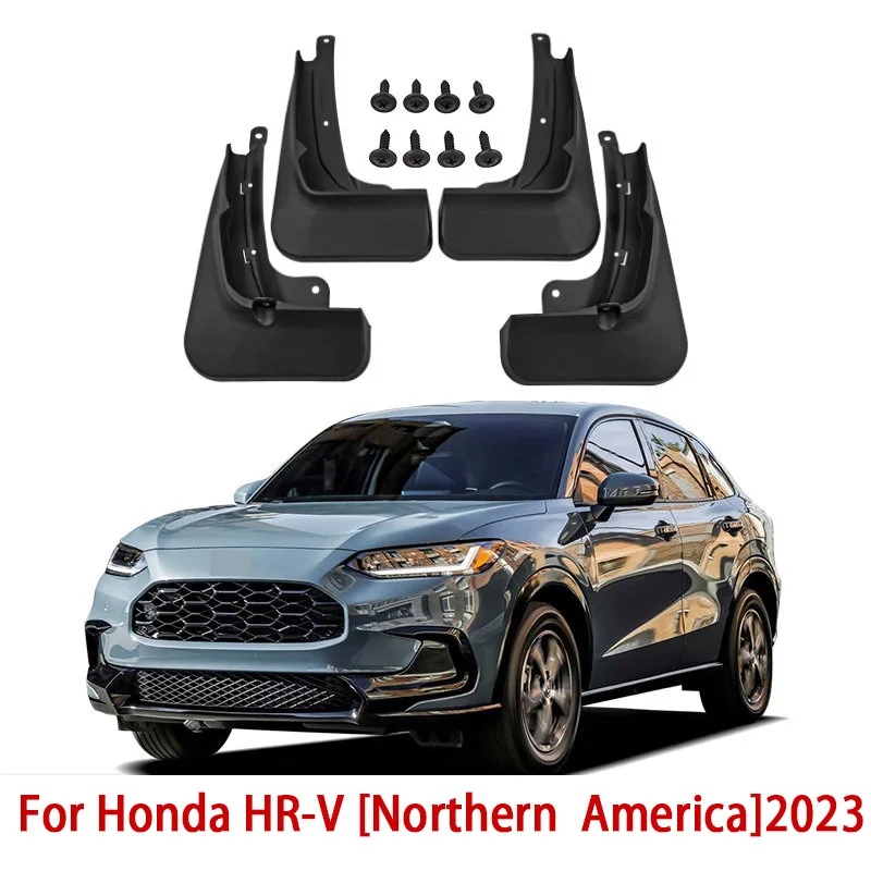 

MudFlaps For Honda HR-V 2023 HR V LX EX Fender Mud Flaps Splash Guard Mudguards Front Rear Auto Styline Car Accessories