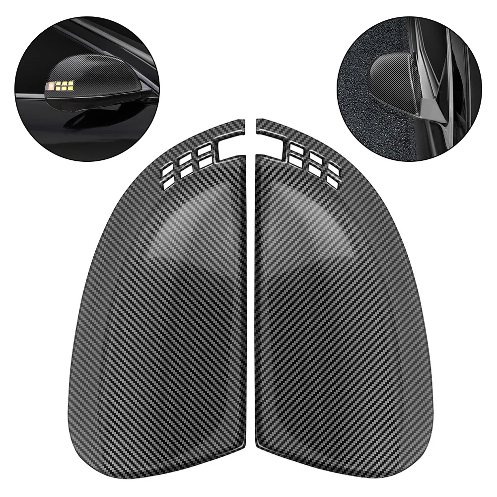 

2pcs New And High Quality Side Mirror Covers Decorative Cover (left-hand Drive Models) For Hyundai IONIQ 6 2022+ Exterior Parts