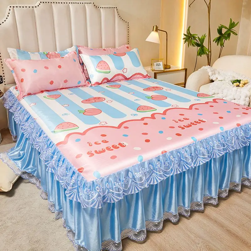 Мягкий пододеяльник комплект пододеяльников с полосатым принтом наволочка