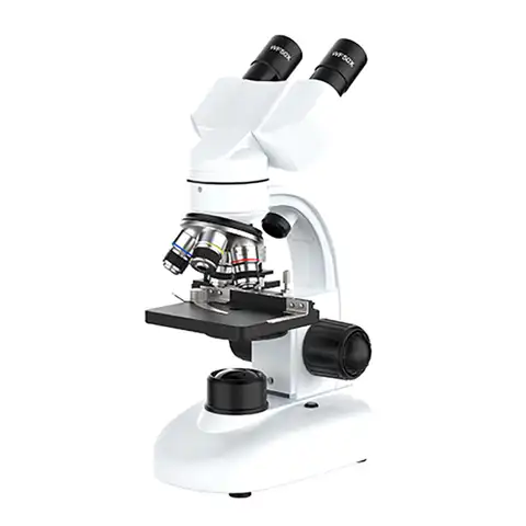 Биологический HD микроскоп с увеличением 6000X-20000X, цифровой светодиодный лабораторный комбинированный микроскоп с широким полевым окуляром ...
