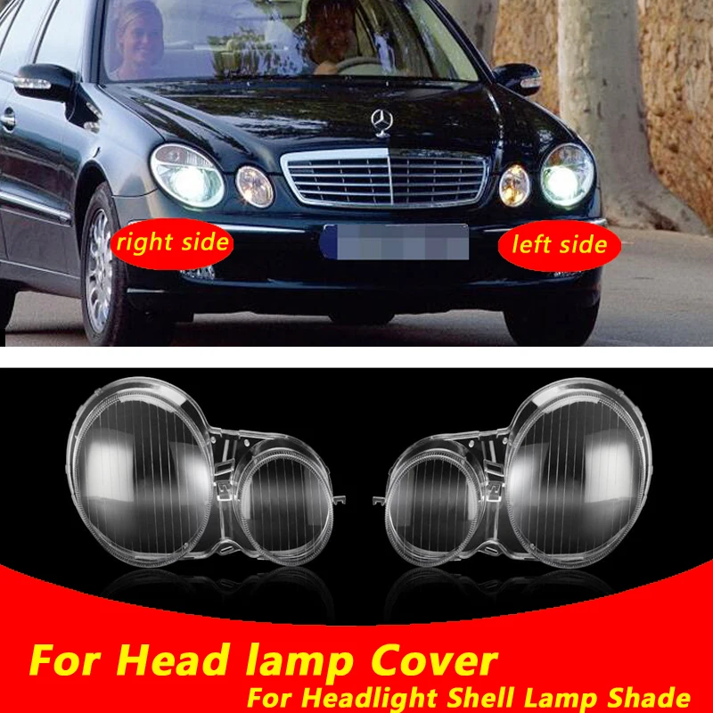 

Прозрачная накладка на переднюю фару Benz W210 2002-2004 E-Class E300 E260