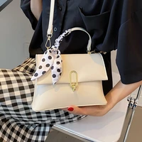 small beige bags for women flap square crossbody bag luxury pu leather messenger handbag ladies simple solid color shoulder bag