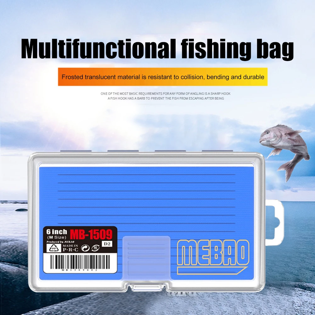 Коробка рыболовная из ЭВА вместительный тонкий бокс для рыболовных снастей