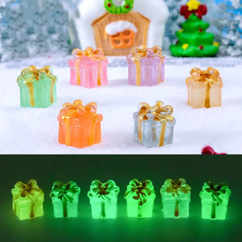 

Luminous Gift Box Lovely Cute Rabbit Mini Octopus Decoration Glow At Night Home Desktop Craft Ornaments Gift Toy For Kids