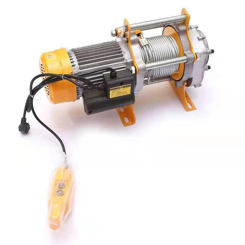 

multifunctional electric hoist Single Phase 220V Small 1 ton Electric Winch