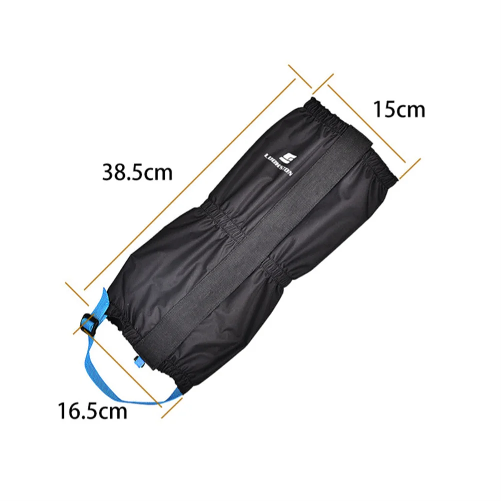 

Black Outdoor Hiking Boot Gaiter Waterproof Snow Leg Legging Cover Ankle Gaiters Camping Hiking Hunting Equipments Sports