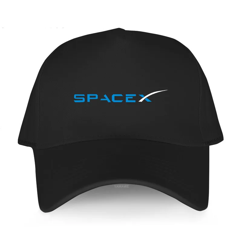 

Бейсболка SpaceX Space X с логотипом для мужчин и женщин, 100% хлопок, бейсболка для автомобиля, унисекс, хип-хоп, регулируемая бейсболка