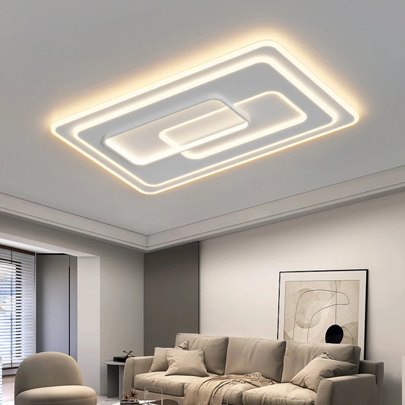 Nordic Atmosphere Living Room Ceiling Lights Simple Home Dining Room Bedroom Lamps Personality Creative Room Recessed LED Light