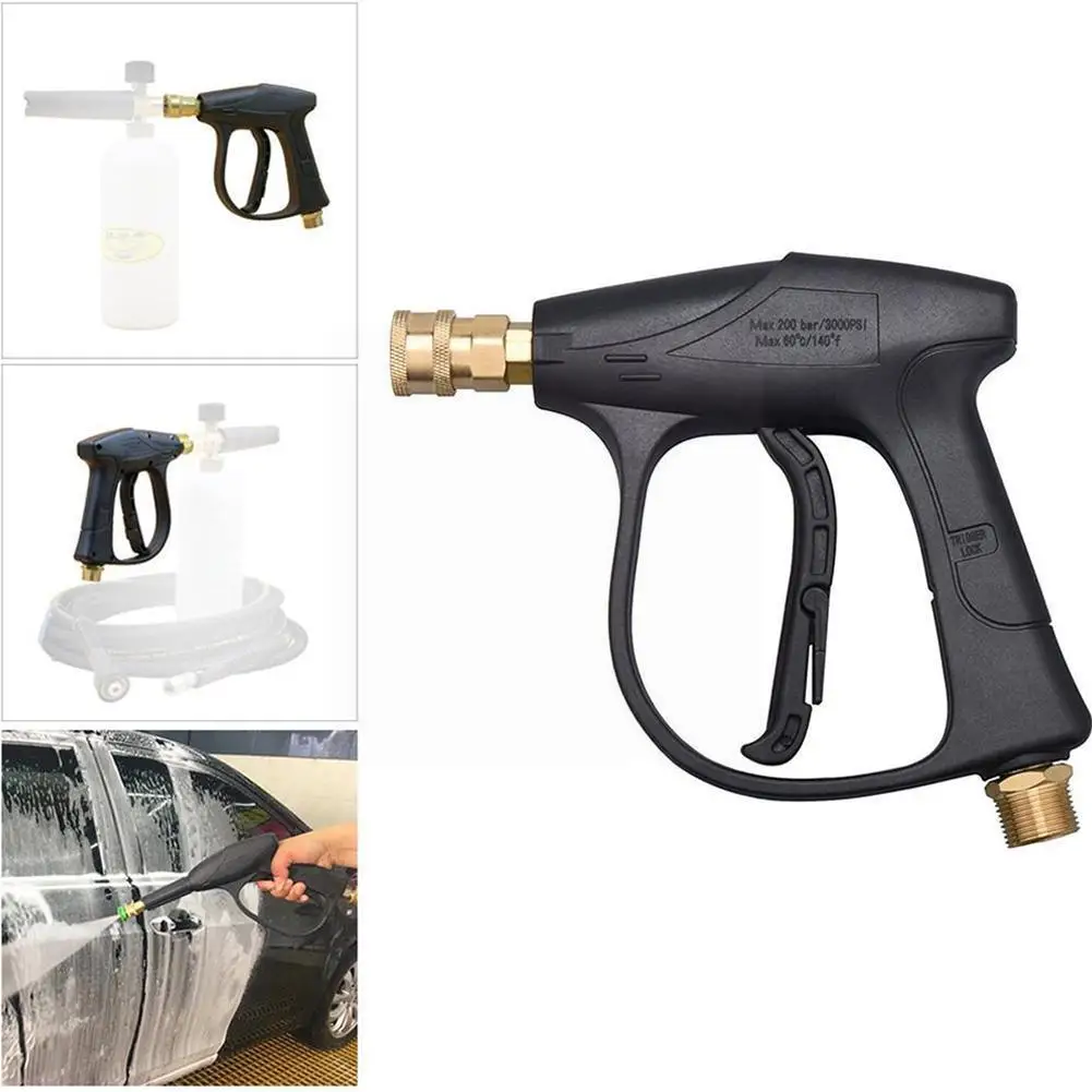 

12500mah Electric Car Wash Gun Rechargeable High Pressure Wash Wireless Portable Car Gun Machine Water Gun Cleaning Car Was Z8n9