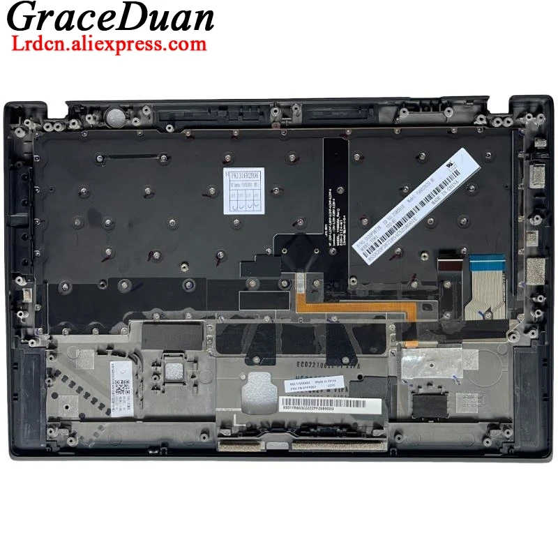 HU Угорский черный верхний чехол для клавиатуры упор рук Lenovo Thinkpad X1 Carbon 6-го