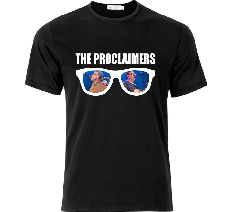 

The Proclaimers Inspired Festival T Shirt Black