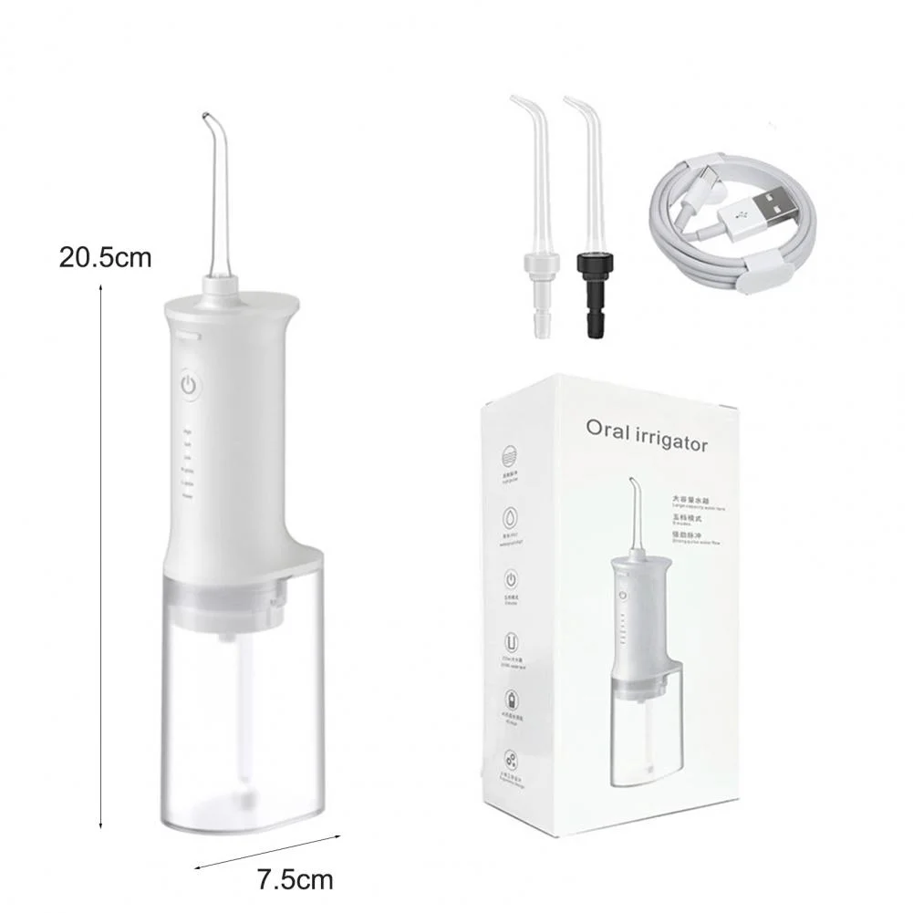 

Portable Electric Oral Irrigator Home Appliance Teeth Whitening Compared to Xiaomi 5 Models 4 Nozzles Irrigator Dental Water Jet