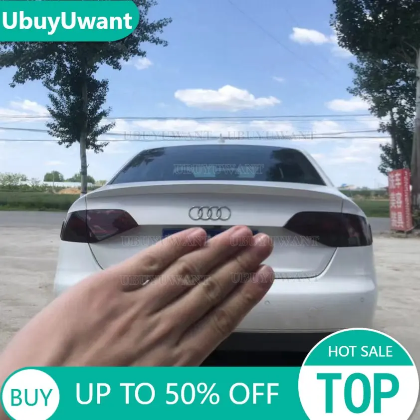 

Car Styling High Quality PU Plastic Unpainted Color Rear Spoiler Trunk Wing For Audi A4 B8 2009-2012 VOTEX Style Rear Spoiler