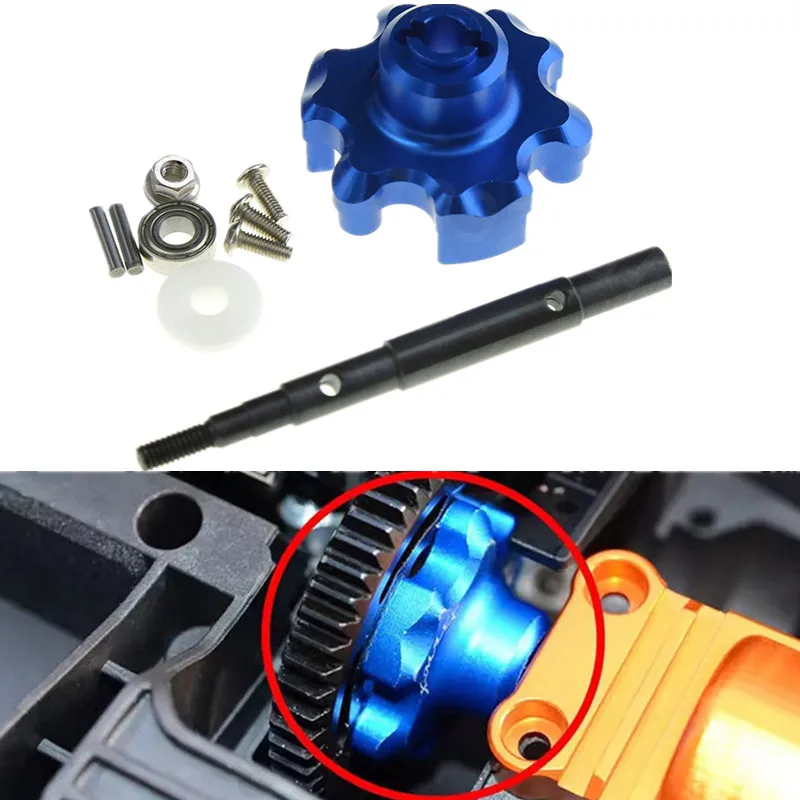 

TRAXXAS 1/5 X-MAXX 6S/8S алюминиевый сплав + #45 стальной прямой вал большой зубчатый кронштейн X-MAXX Gear ограниченная скользящая фрикционная пластина 7793