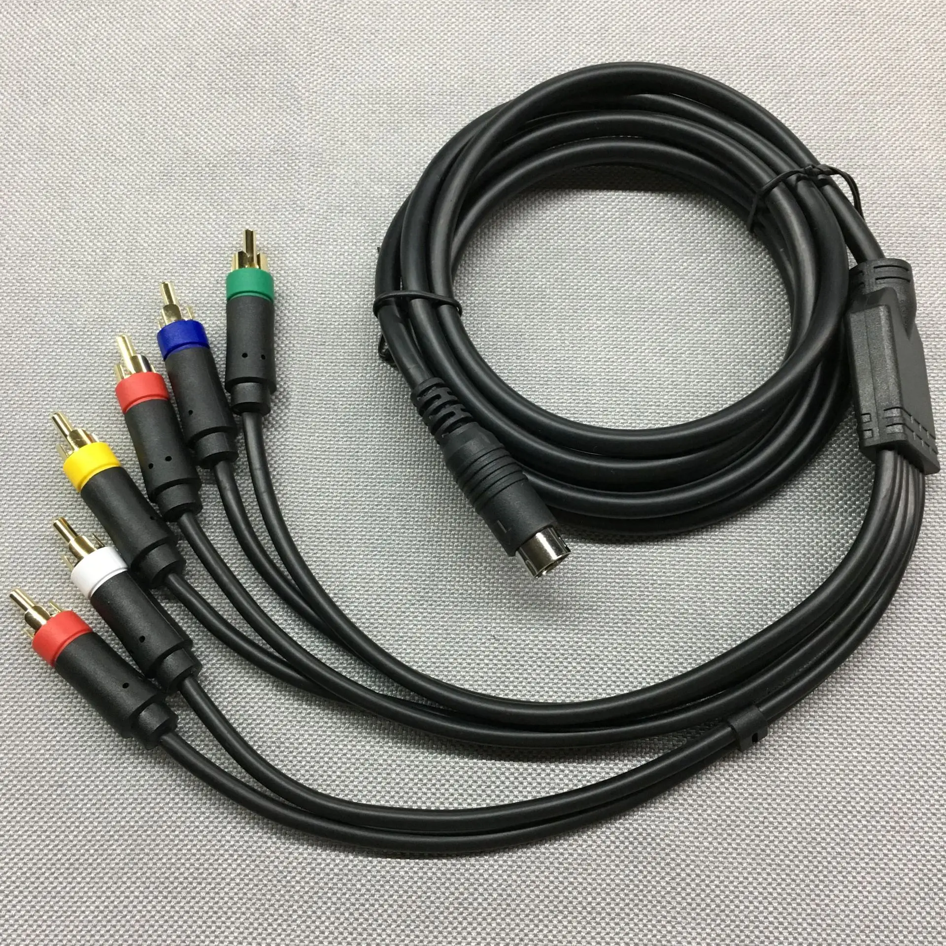 

Кабель для цветного мониторинга RGBS RGB + кабель для синхронизации видео и аудио для SEGA Saturn