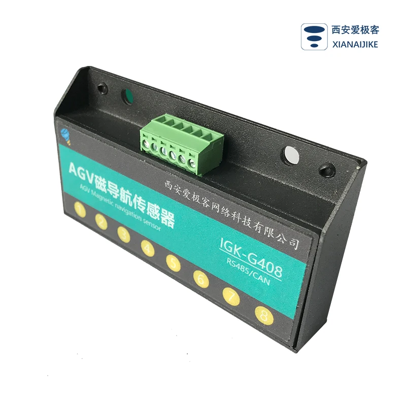 Магнитный навигационный датчик AGV Food Delivery Robot CAN + 485 ROS