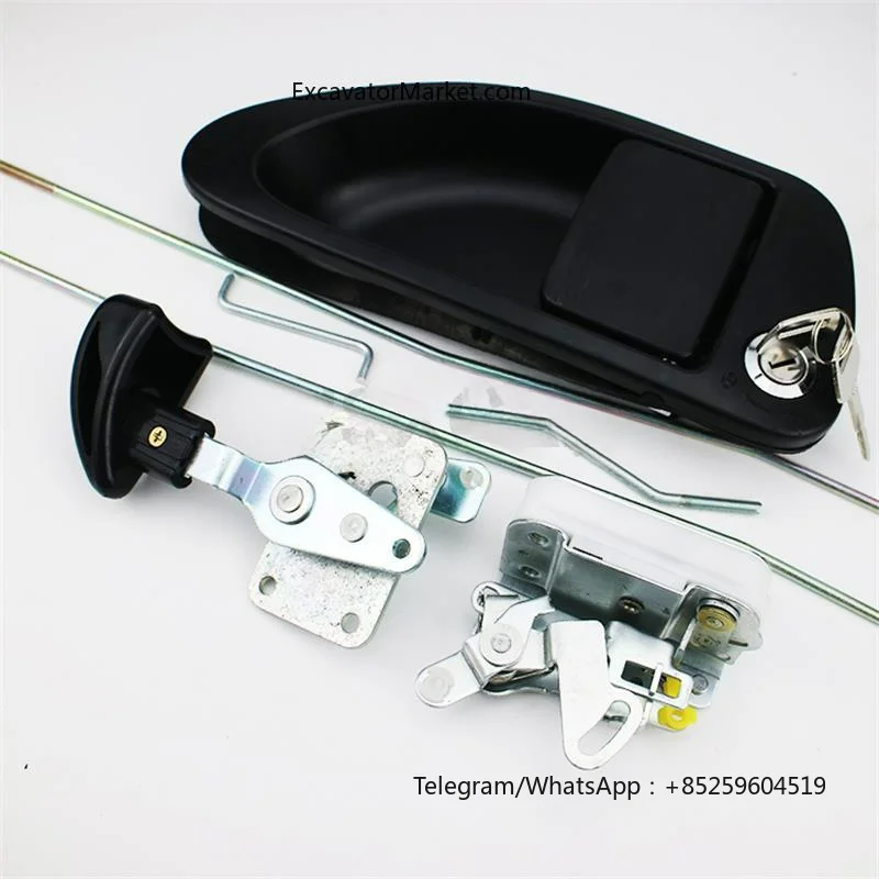 Старый дверной замок в сборе для Hyundai R150/215/225/265/305-9 блокировочный блок внутренняя