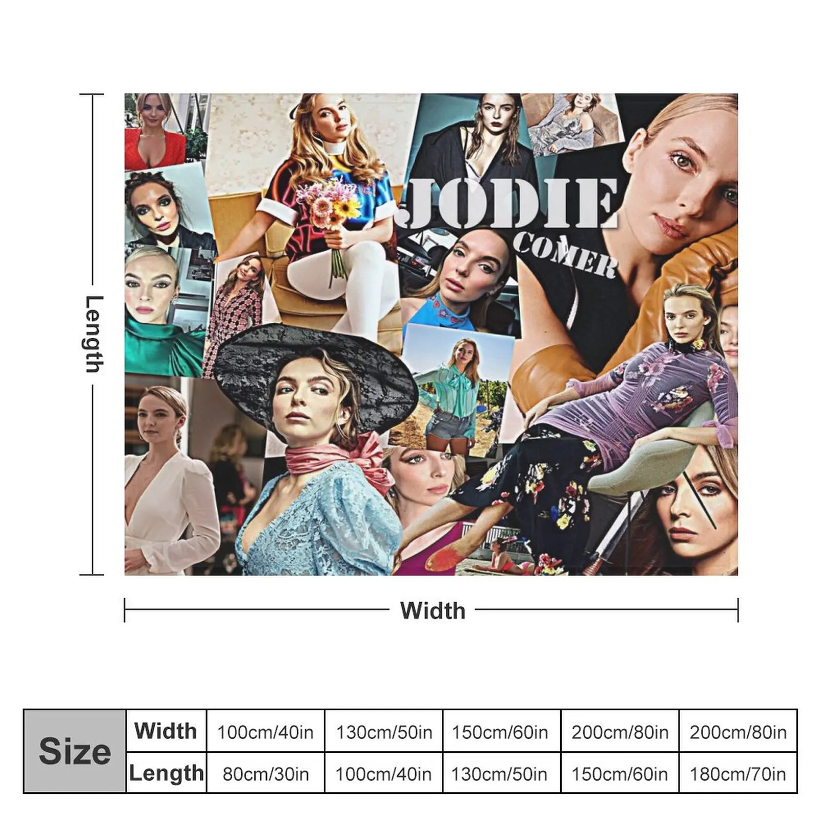 Jodie Eat очень большое фланелевое одеяло