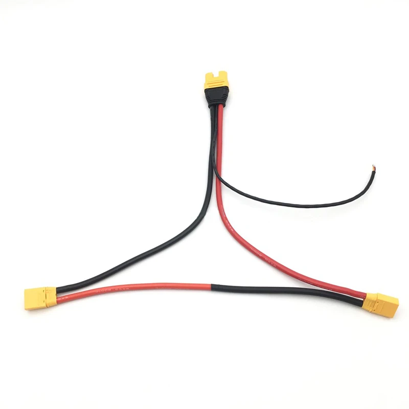 

1PCS RC Plant Protection UAV Lipo Battery Series Line Balance Charging Adpater Cable XT90 Male Plug to AS150U Female Connector