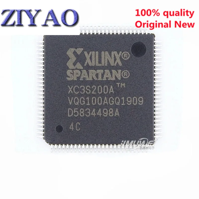 

5PCS 100% New XC3S200A XC3S200A-4VQG100C QFP Chipset