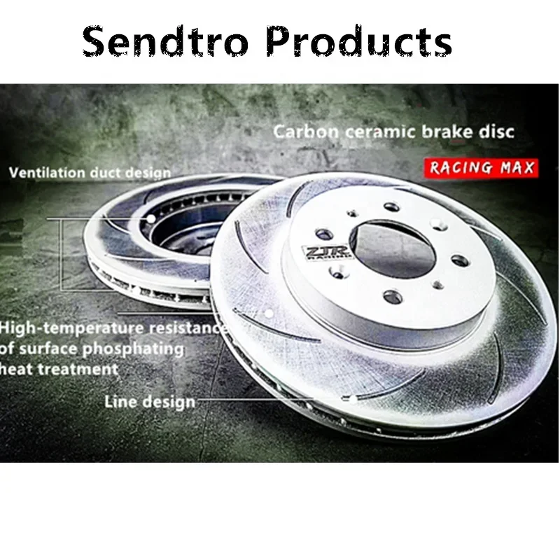 Partyza sti для 26700-FG000/26300-AE050 карбоновая тормозная система дисковый тормозной диск от