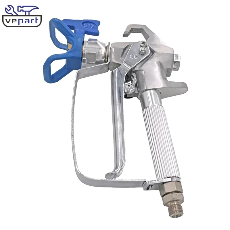 Новый профессиональный 4-пальцевый 1/4 &quotвоздушный распылитель краски с защитой