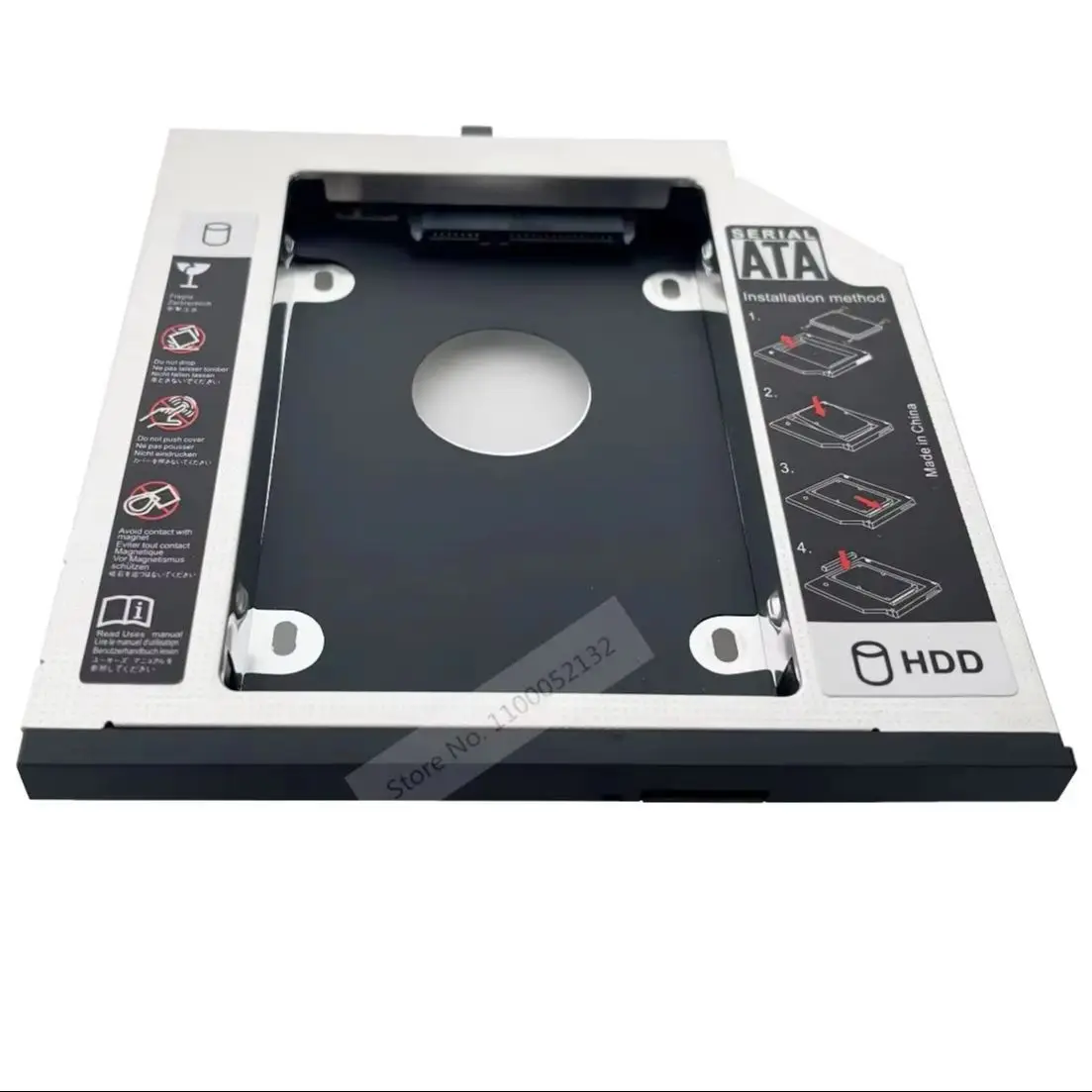Фото Внешний отсек (кэди) для второго жесткого диска (HDD) в оптический отсек для Lenovo ThinkPad T420 T420i T430 T430i T510 T510i T520 T520i T530 T530i R400 R500 №2