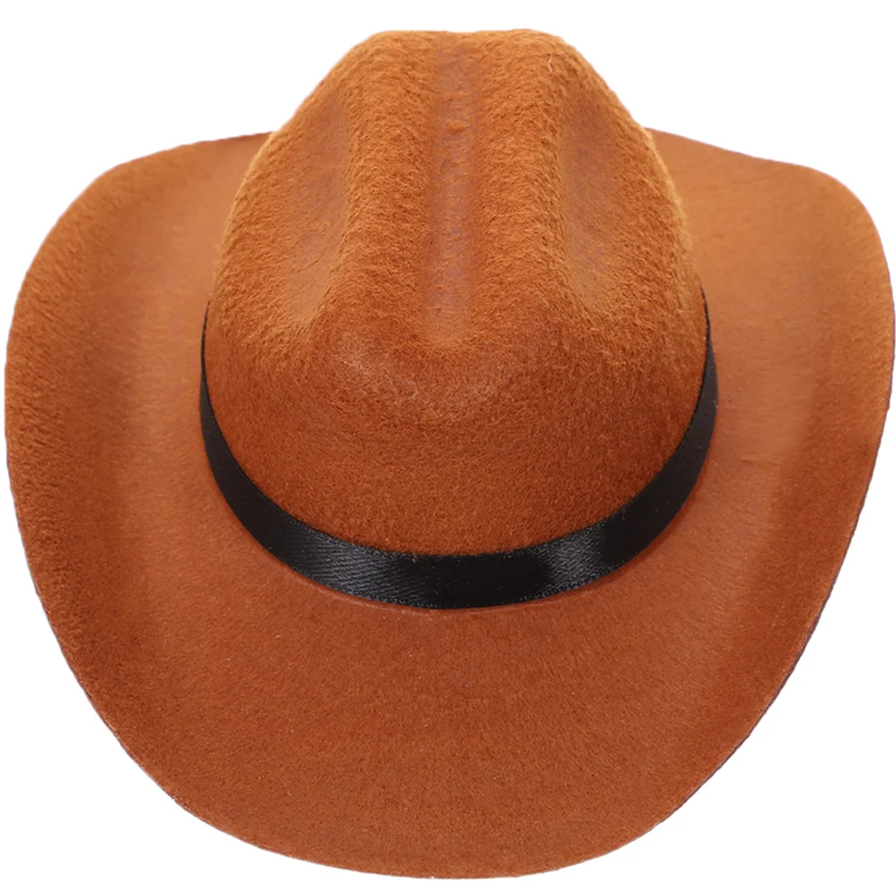 

Non-woven Dog Hat Delicate Pet Hat Decor Decorative Puppy Cowboy Hat Kitten Accessory