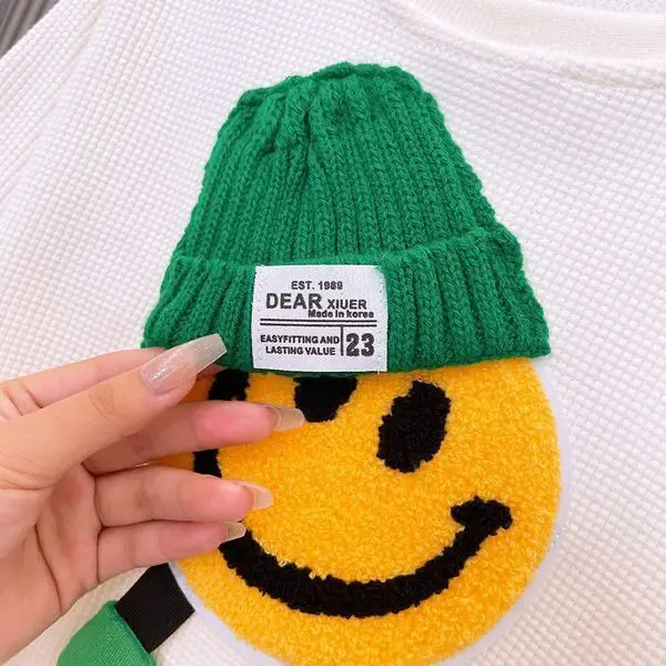 Children's Suit 2022 Spring and Autumn New Male and Female Baby Clothes Fashionable Autumn Clothes Two-Piece Set