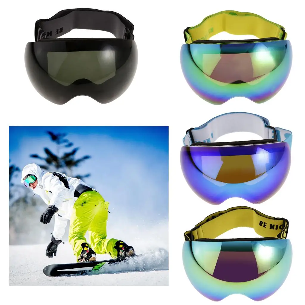

Ski Goggles Winter Snow Sports Anti Fog Dual Lens UV Protection Eyewear for Men & Women