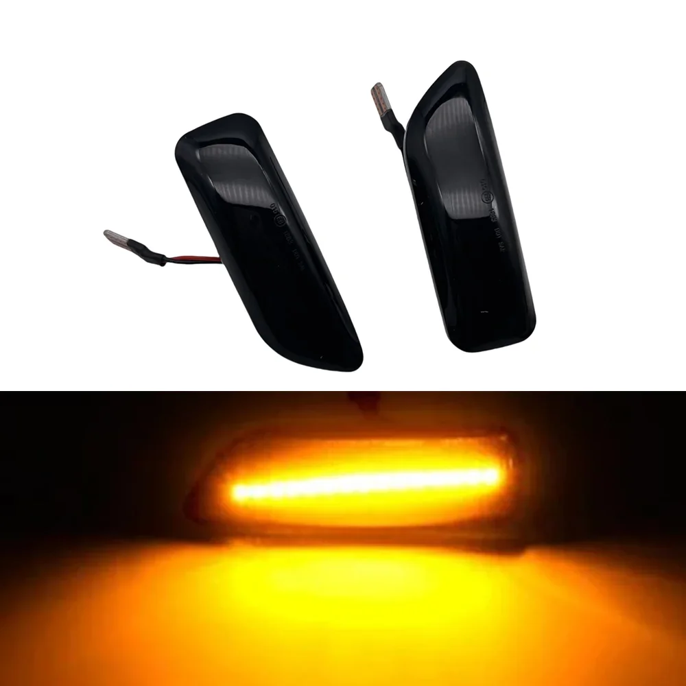 2 шт. динамический боковой габаритный указатель поворота OEM 30722641 30722642 Для Volvo S60 S80