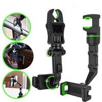 universal multifunctional mobile phone holder car rearview mirror holder rear seat video photo shooting car phone holder