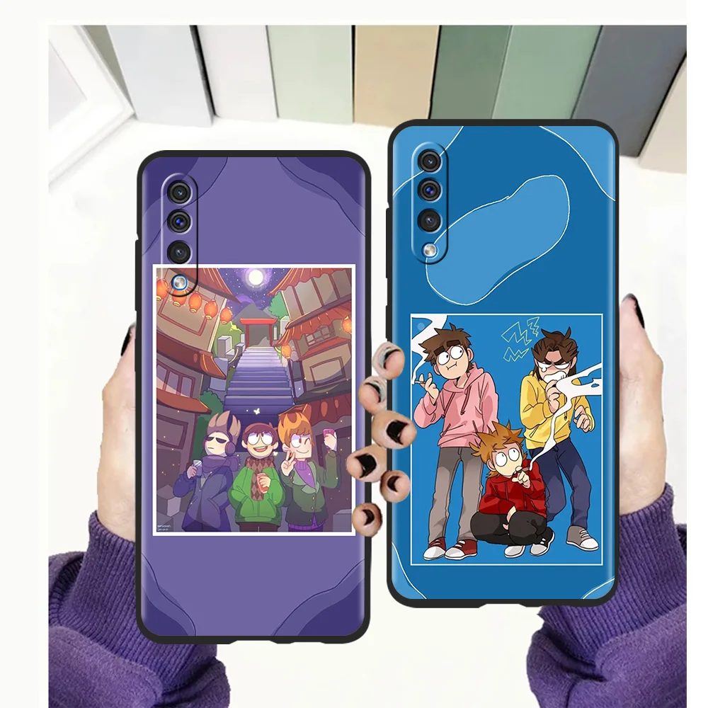 

Eddsworld Phone Case for Samsung Galaxy A12 A22 A02 A03 A03S A50 A70 A40 A10 A20 A30 Luxury Silicone Soft Cover Shell Fundas TPU