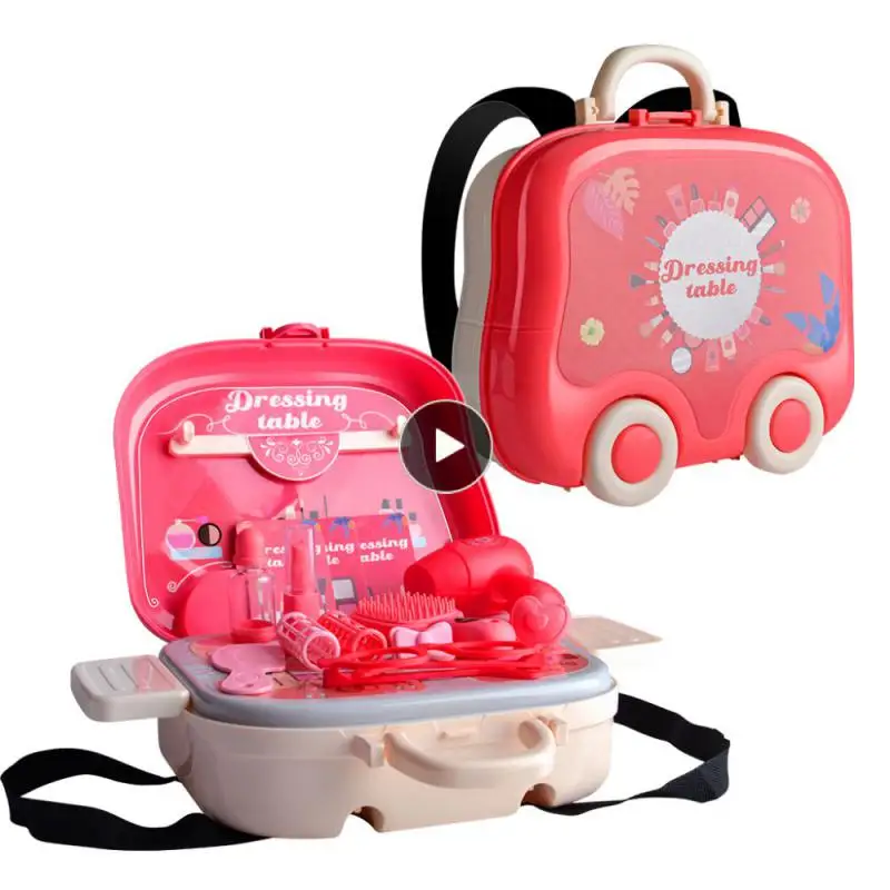 

18/Girls Makeup Set Toys Package Skin-friendly Safety Fantasy Makeup Toys For Children 3-5 Years Old Girls Perfect Gifts