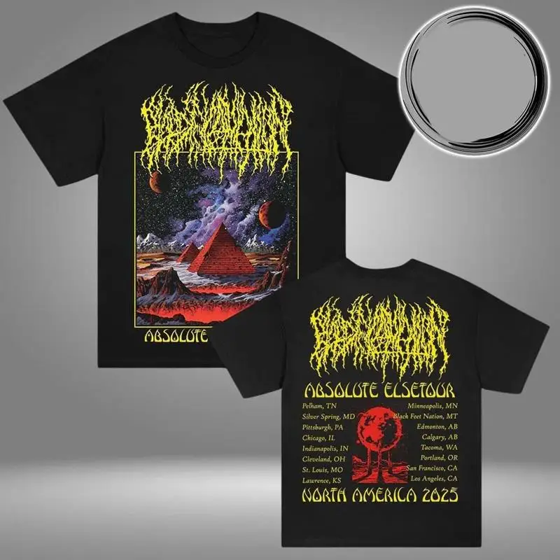 Фото Двусторонняя футболка Blood Incantation Absolute Elsewhere Summer 2025 Tour №1